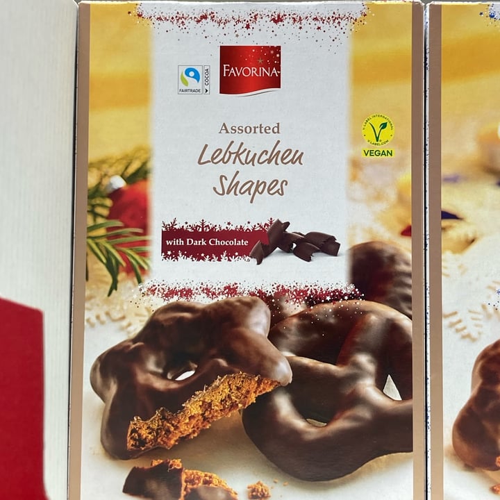 photo of Favorina assorted lebkuchen shapes with dark chocolate shared by @greenp on  01 Nov 2023 - review