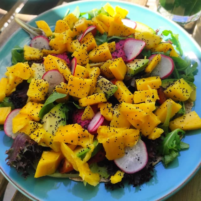 Photo of the dish “Mango Exotic Open Wrap”