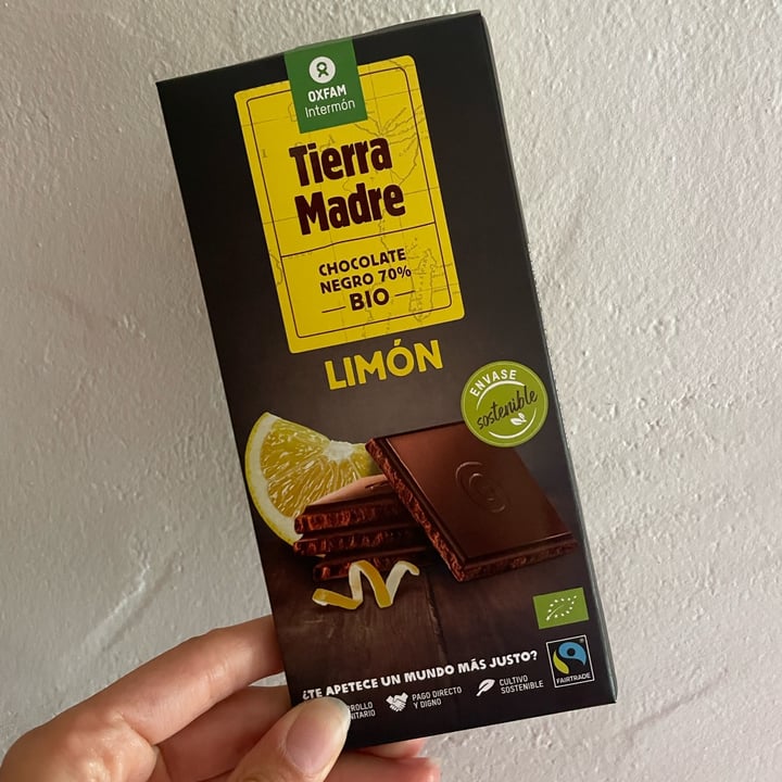 photo of Tierra Madre Chocolate 70% BIO Limón shared by @pauladelriver on  08 Sep 2025 - review