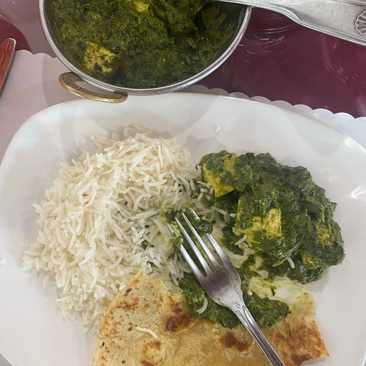 photo of Namaste India Restaurant & Bar saag with tofu shared by @krissyblackband on  09 Jan 2024 - review