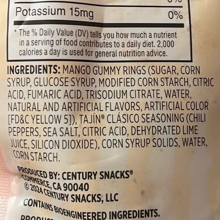 photo of Snak Club Tajin Mango Rings shared by @ameriamber on  06 Oct 2025 - review