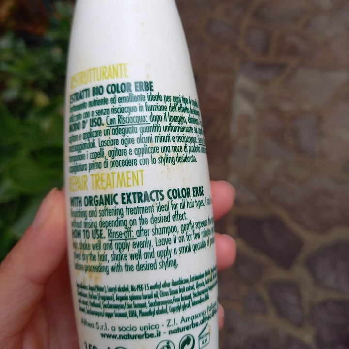 photo of Color bio erbe Ristrutturante per capelli shared by @daniii123 on  16 Sep 2023 - review