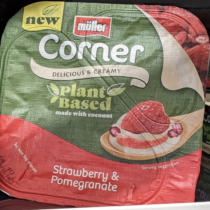 photo of Müller müller corner plantbased yogurt shared by @gorgeouscrocodile on  01 Oct 2023 - review