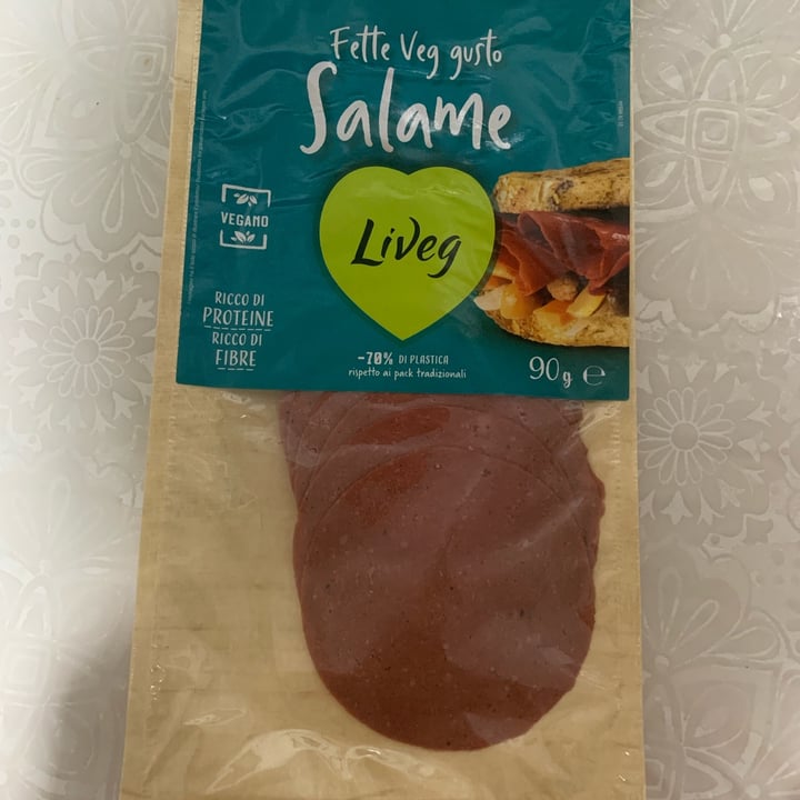 photo of Liveg Fette veg gusto salame shared by @beatricepaolo on  12 May 2024 - review