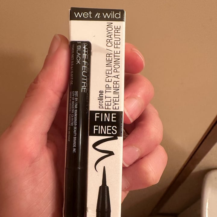 photo of Wet n Wild Beauty Proline Felt Tip Eyeliner shared by @cico777 on  27 Aug 2023 - review