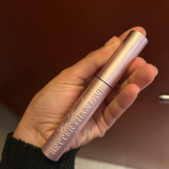 photo of Too Faced better than love mascara shared by @carment03 on  02 Apr 2025 - review