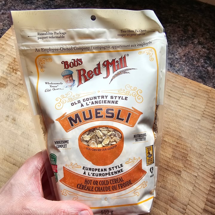 photo of Bob's Red Mill old country style muesli shared by @mermont on  31 Mar 2024 - review