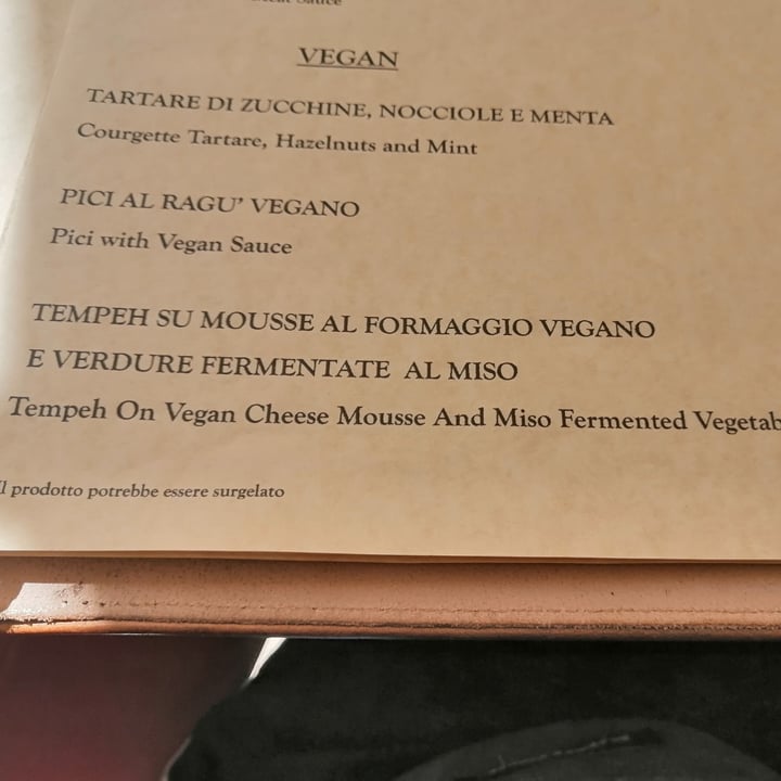 photo of Essenza Dario E Anna dal 1964 Pici al ragù vegano shared by @moth on  06 May 2024 - review
