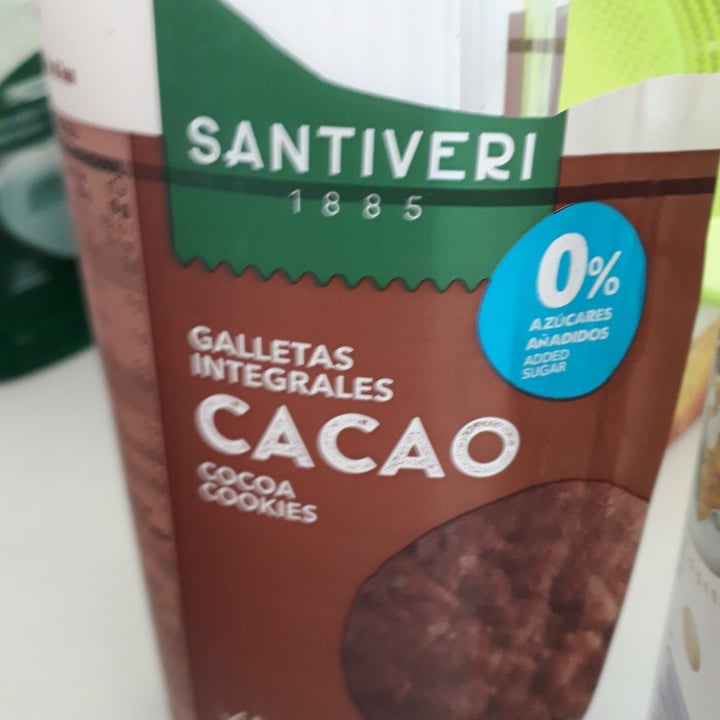 photo of Santiveri Galletas Integrales Cacao shared by @cambra on  26 Jan 2024 - review