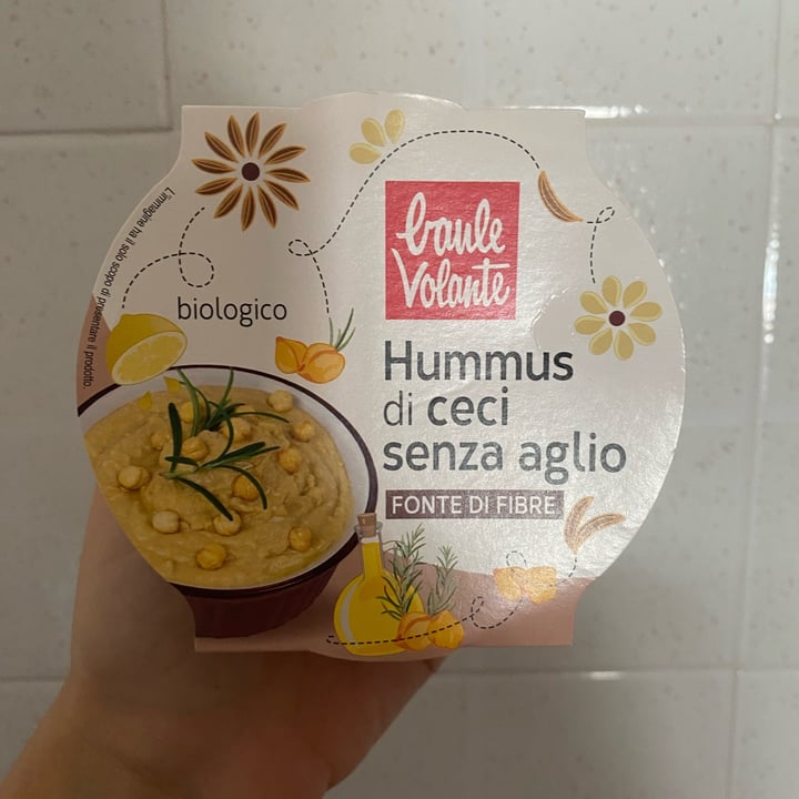 photo of Baule volante Hummus di ceci senza aglio shared by @nochmalbitte on  25 Jul 2025 - review
