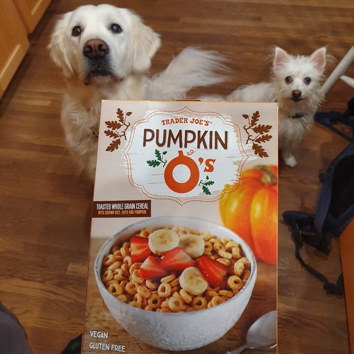 photo of Trader Joe's Pumpkin O's shared by @anistavrou on  21 Oct 2023 - review