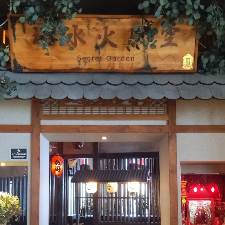 photo of Secret Garden Berlin | Vegan Sushi kasuki sticks shared by @martinadigabriele on  27 Jul 2025 - review