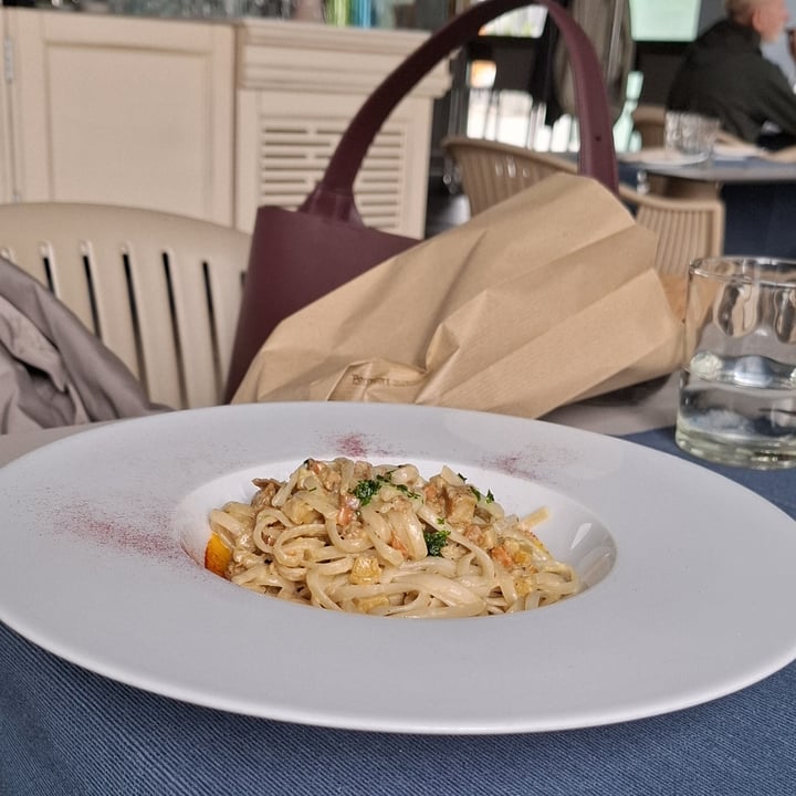 photo of Apriti Sesamo linguine alla carbonara vegana shared by @markmv75 on  13 Apr 2025 - review