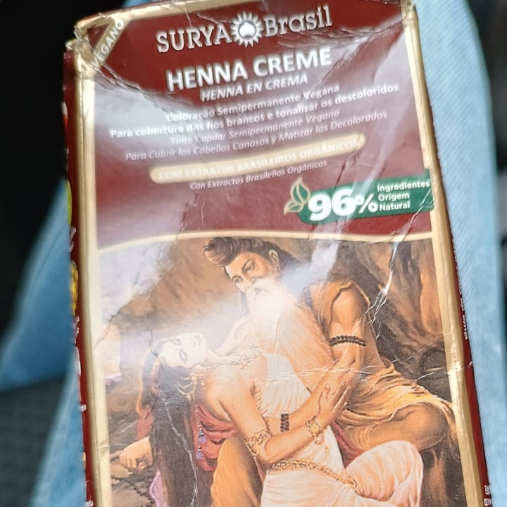 photo of Henna creme Surya Coloração em creme Surya shared by @tgargur on  12 Jul 2025 - review