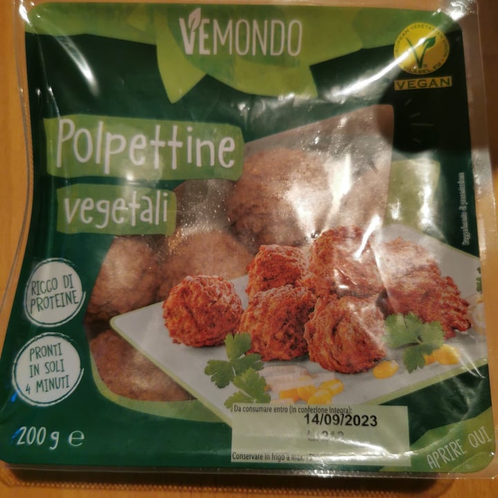 photo of Vemondo polpette Vegetali Classiche shared by @danyzan on  19 Nov 2023 - review