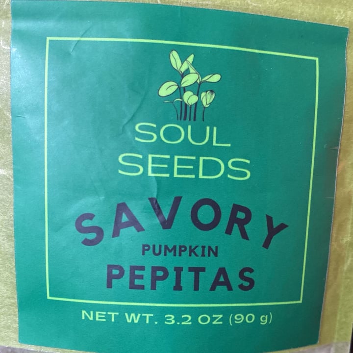 photo of Soul Seeds savory pumpkin seeds shared by @ivyridgevegan on  11 Dec 2023 - review