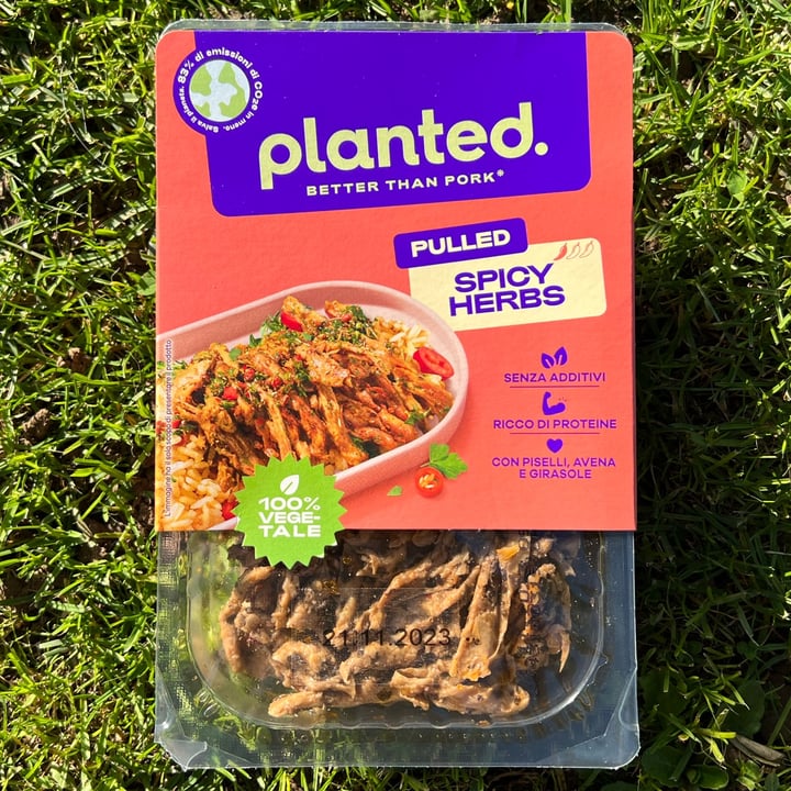 photo of Planted Pulled spicy herbs shared by @alessiofontana on  26 Nov 2023 - review