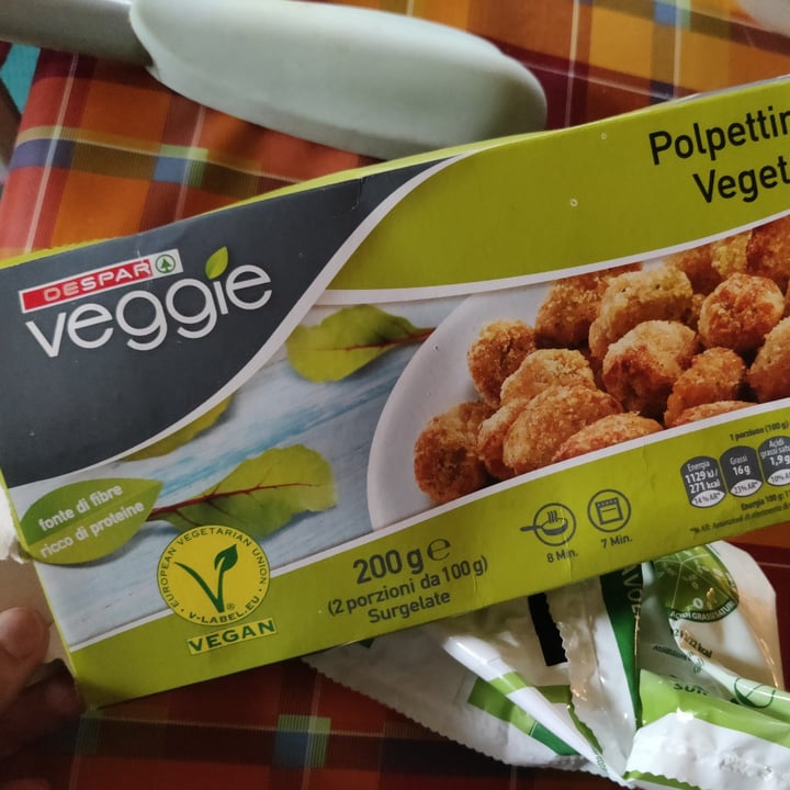 photo of Despar Veggie Polpettine vegetali shared by @extraveganza on  11 Aug 2024 - review