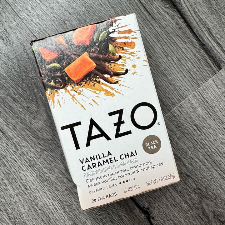 photo of Tazo Vanilla Caramel Chai shared by @berryveganplanet on  20 Apr 2024 - review