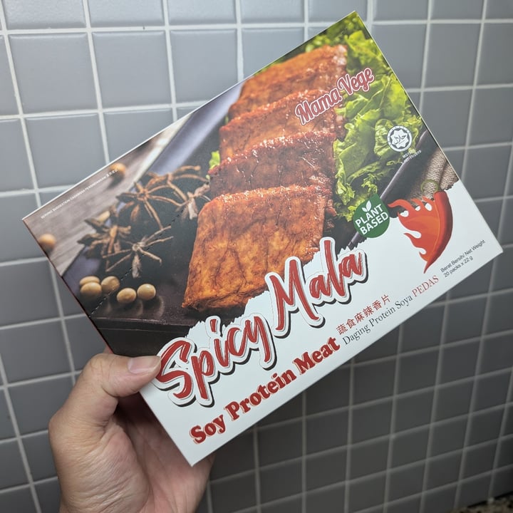 photo of Mama Vege Soy Protein Meat - Spicy Mala shared by @stevenneoh on  09 Oct 2025 - review