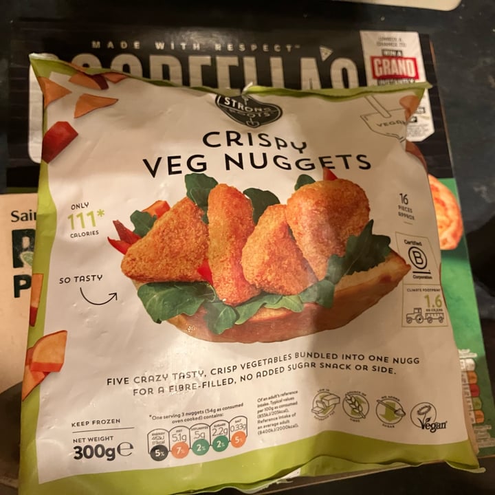 photo of Strong Roots Crispy Veg Nuggets shared by @hoiks on  02 Apr 2024 - review