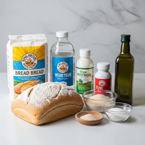 Easy Homemade Soft & Fluffy Vegan White Bread: Perfect for Sandwiches