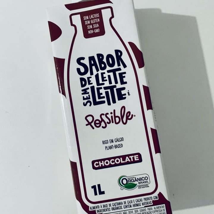 photo of Possible Sabor Chocolate Sem Leite shared by @zoinho on  15 Jul 2024 - review
