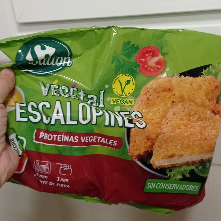 photo of Carrefour Sensation VEGEtal Escalopines shared by @moniqueta on  12 Mar 2024 - review