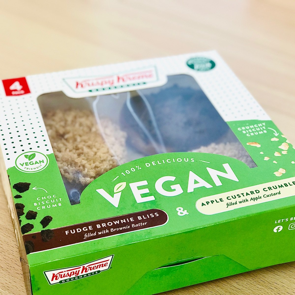 Krispy Kreme Apple Custard Crumble and Fudge Brownie Bliss Reviews