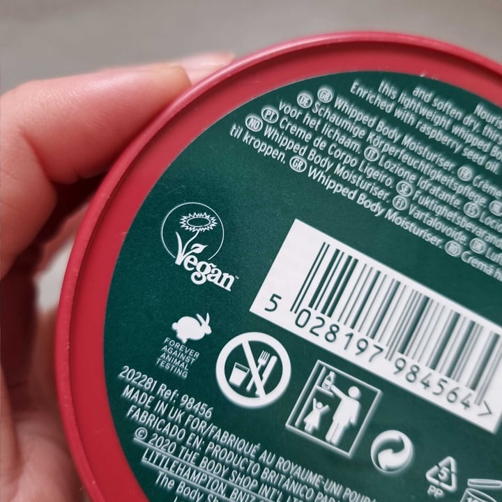 photo of The Body Shop Fresh Raspberry - Whipped Body Butter shared by @martieffe90 on  08 May 2024 - review