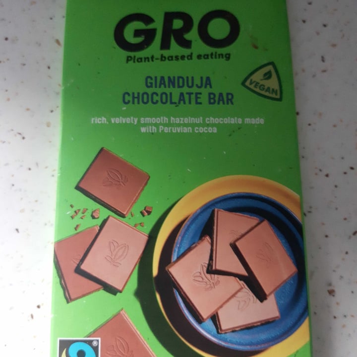 photo of Coop Gro Gianduja Chocolate Bar shared by @thrilledgiraffe46 on  27 Oct 2023 - review