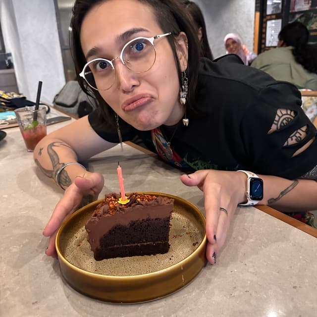 Photo of the dish “Vegan chocolate mud cake”