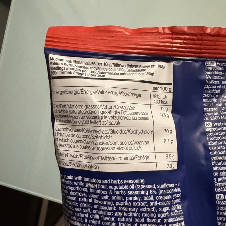 photo of Elephant Baked Squeezed Pretzels - Tomatoes & Herbs shared by @millito on  06 Sep 2025 - review