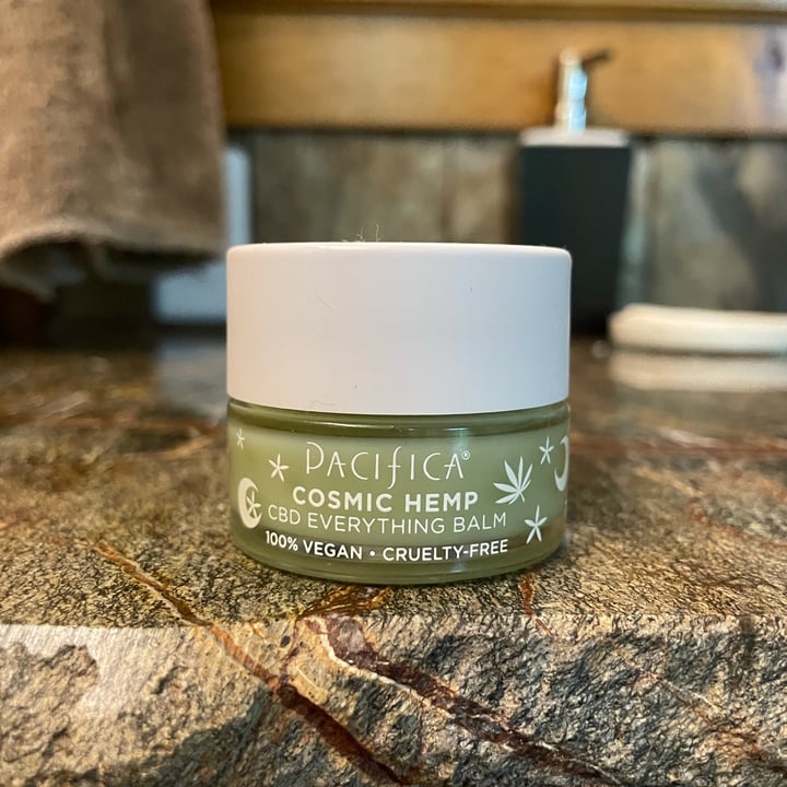 photo of Pacifica Cosmic Hemp CBD Everything Balm shared by @julie4theanimals on  01 Nov 2023 - review