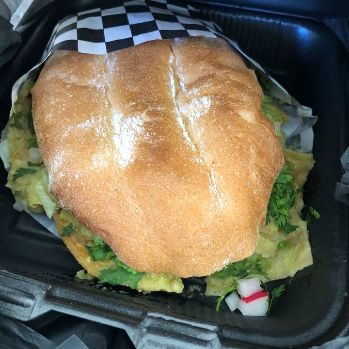 photo of All Veggie Torta de chilaquiles shared by @elsieram on  10 Mar 2025 - review