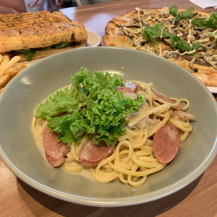 photo of WellSmoocht Creamy Chick’n Linguine shared by @muffinpuff on  15 Aug 2024 - review