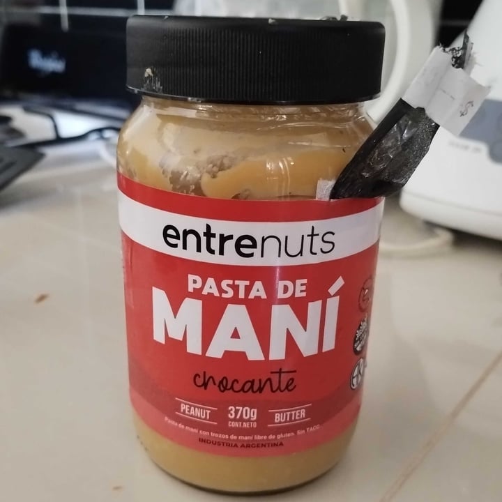 photo of EntreNuts Pasta de Maní Crocante shared by @luluz on  20 Jan 2024 - review