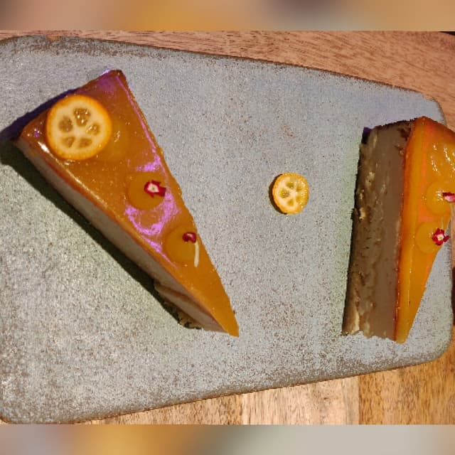 Photo of the dish “Mandarin Cheesecake”