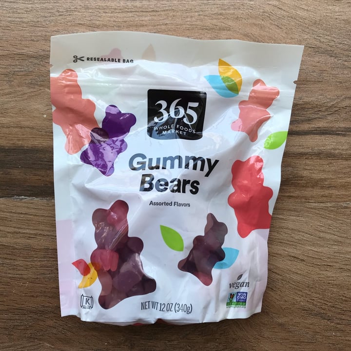 photo of 365 Whole Foods Market Gummy Bears shared by @veganniran on  01 Oct 2023 - review