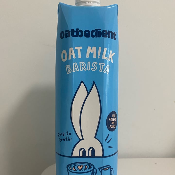 photo of Oatbedient Barista Oat Milk shared by @snowman on  05 Dec 2023 - review
