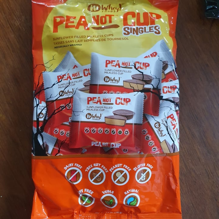 photo of No Whey! Foods Pea Not Cups shared by @anistavrou on  01 Nov 2023 - review