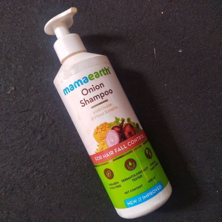 photo of Mamaearth Onion Shampoo shared by @vegananimallove on  30 Dec 2023 - review