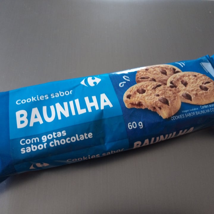 photo of Carrefour Cookie de Baunilha shared by @distarvegan on  23 Apr 2024 - review