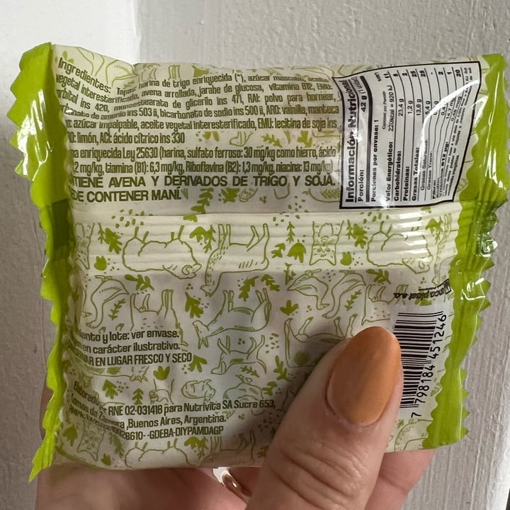 photo of Animal kind Alfajor Vegano Mousse de Limon shared by @gaby-miss-x on  06 Oct 2023 - review