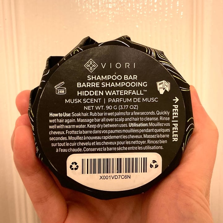 photo of Viori Hidden Waterfall Shampoo shared by @verypotato on  16 Feb 2025 - review