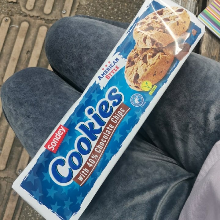 photo of Sondey Cookies with 40% chocolate chips shared by @ciupertica on  29 May 2025 - review