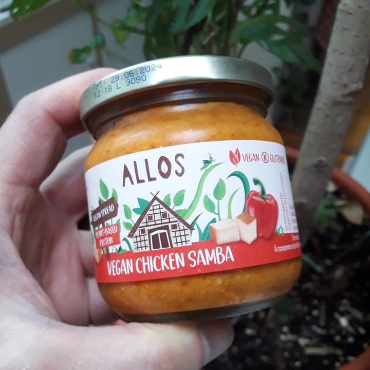 photo of Allos Vegan Chicken Samba shared by @peter-plant-power on  19 Nov 2023 - review