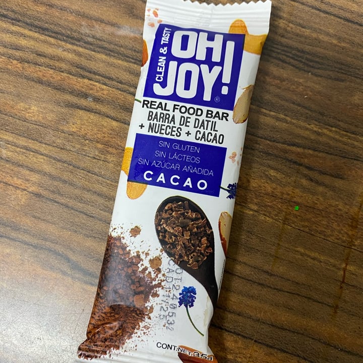 photo of Oh joy! Cacao bars shared by @antiangel on  11 Aug 2024 - review