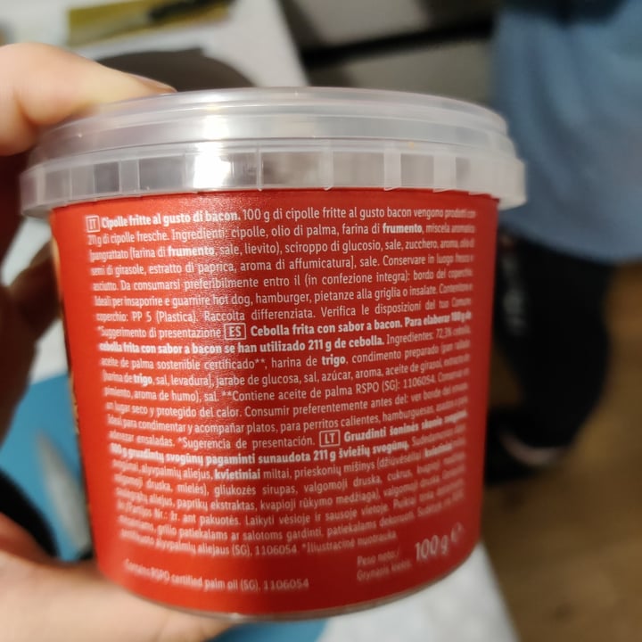 photo of Kania fried onions bacon flavoured shared by @lucianothecat on  08 Jul 2025 - review
