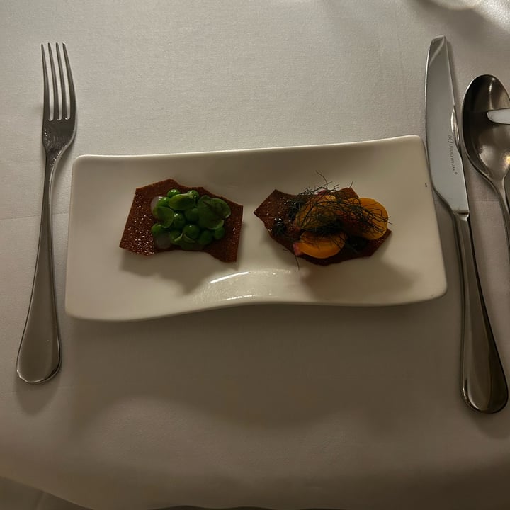photo of Buckland Manor Vegan Canapés shared by @beckyturner on  27 Sep 2025 - review